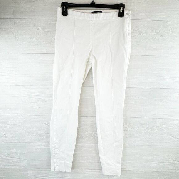 Dolce & Gabbana Zipper Ankle Mid-Rise Skinny Pants - Picture 1 of 7